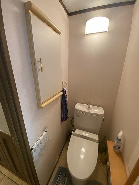 トイレのリフォーム～個性を活かした素材選びで、唯一無二の空間に